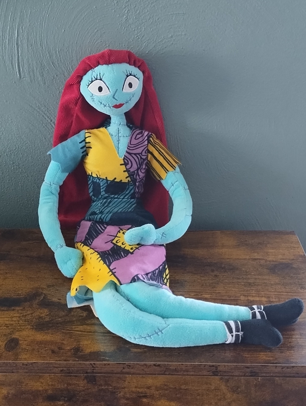 24”Disney Nightmare Before Christmas Sally Doll KCare Tim Burton Plush Poseable